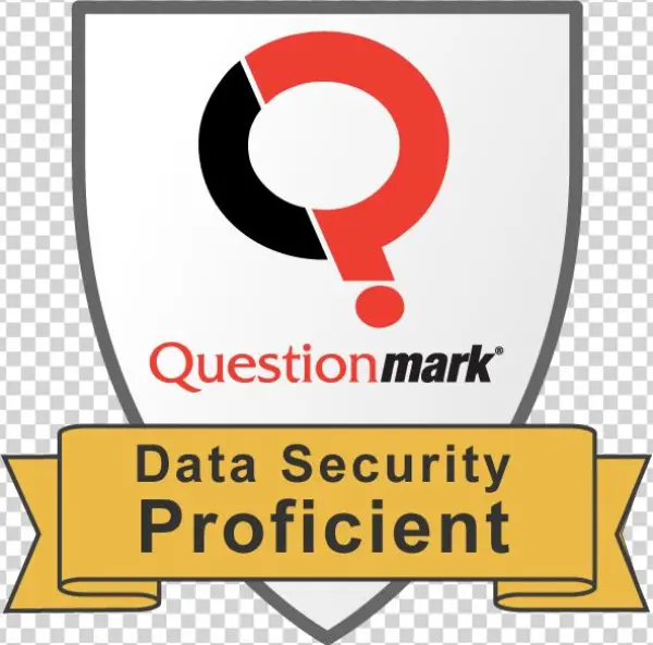 Picture Of A Badge With The Questionmark Logo On It - Sign