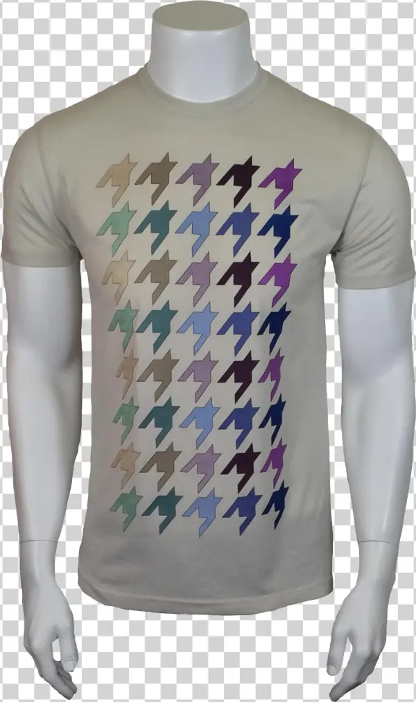 Pride Houndstooth - Long-sleeved T-shirt