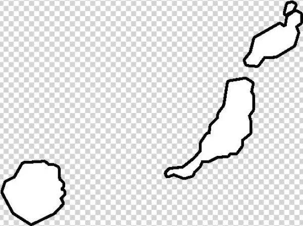 Province Of Las Palmas Coloring Page - Drawing