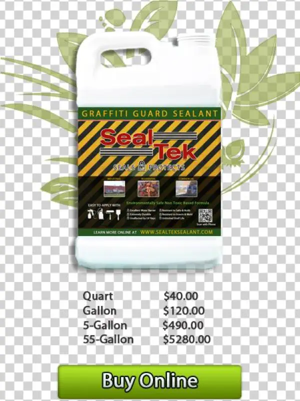 Seal-tek Graffiti Guard Grafittibutton - Sealant