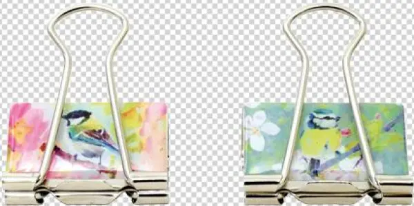 Set Of 6 Binder Clips - Design