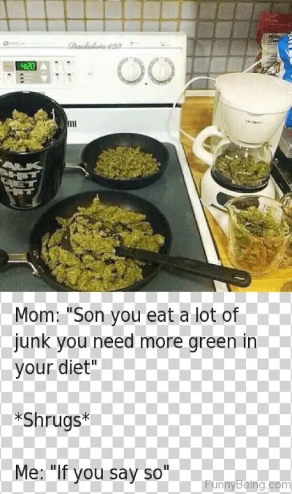 Son You Eat A Lot Of Junk - Dagga Jokes South Africa
