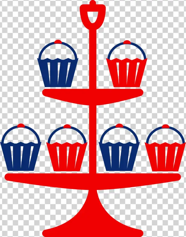 This Free Icons Png Design Of Jubilee Cake Stand Red