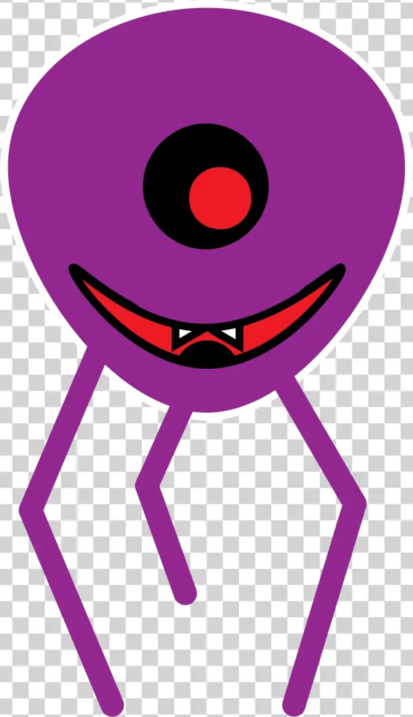 This Free Icons Png Design Of One-eyed Ghoul Octopus