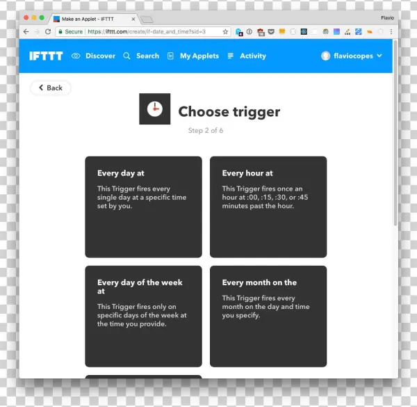 Click The Date & Time Service - Publishing
