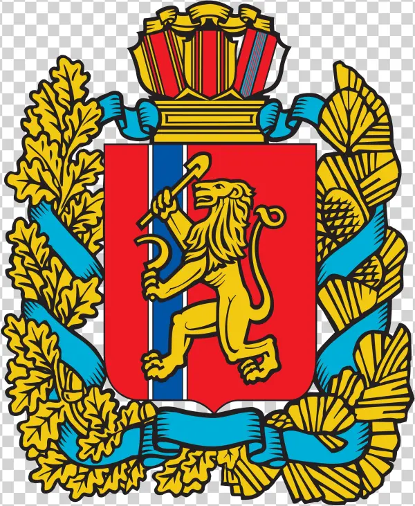 Download Coat Of Arms Of Krasnoyarsk Region In Png - Krasnoyarsk Logo