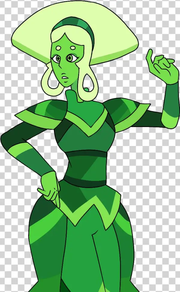 Dresden Green Diamond - Cartoon