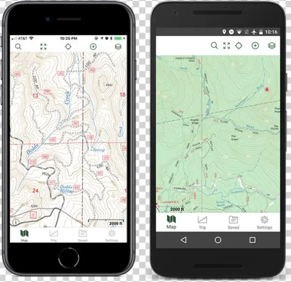 Gaia Gps Usfs Maps - Iphone
