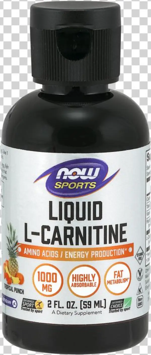 L-carnitine Liquid 1000 Mg, Tropical Punch - Now Sports