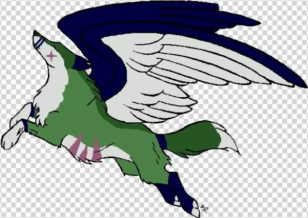 Lineart Credit To Wildspritwolf - Illustration