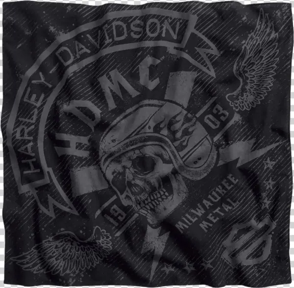Men's Skull Lightning Bandana - Kerchief