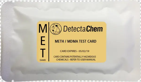Meth/mdma Detection Card - Methamphetamine