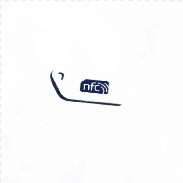 Nfc Key Card Ntag213 White With Blue Nfc Enabled Logo - Active Shirt