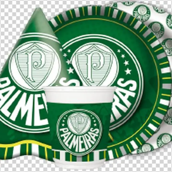 Porta Copos Palmeiras C/ 08 Unidades