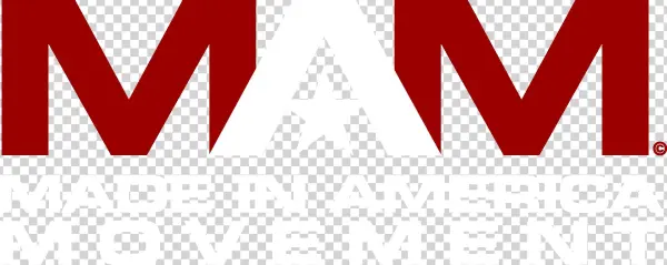 The Made In America Movement Red White Logo - Information