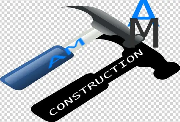 This Free Clipart Png Design Of Am Construction - Clip Art