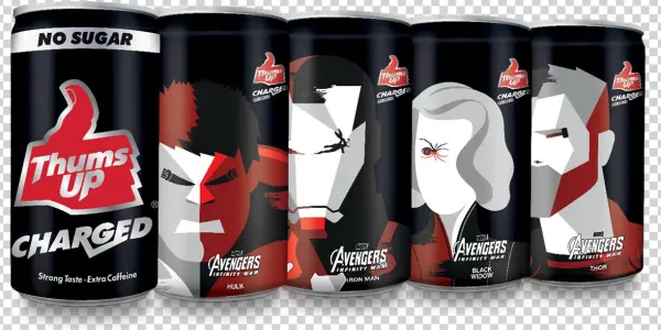 Thums Up Charged No Sugar