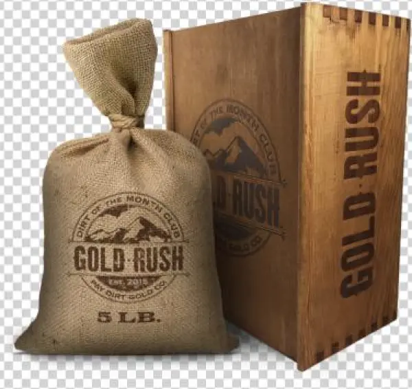 1 - 2 - 3 - - Authentic Gold Rush Show Paydirt From Parker's Mines