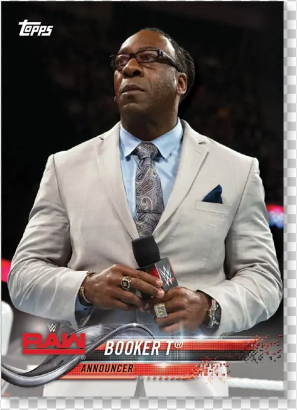2018 Topps Wwe Booker T - Gentleman