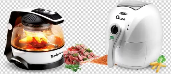 Air Fryer - Clever Cutter 2-in-1 Cutting Board Scissors Multifunctiona