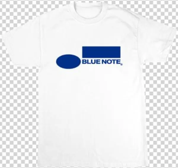 Blue Note Logo T-shirt White - Blue Note Records Men's Tee: Logo