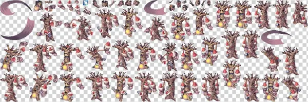 Decorated Evil Tree Xm Tree - Cartoon