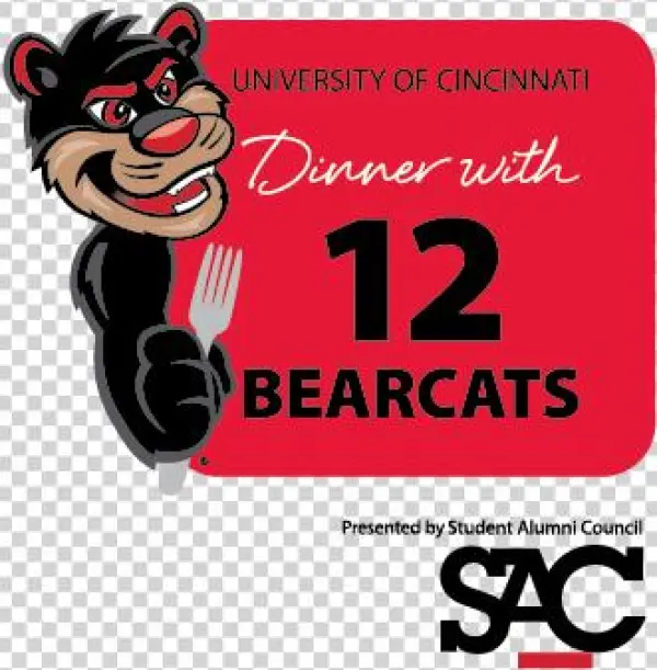 Dinner With 12 Bearcats - Cincinnati Bearcats Official Ncaa 11"x17" Car Window