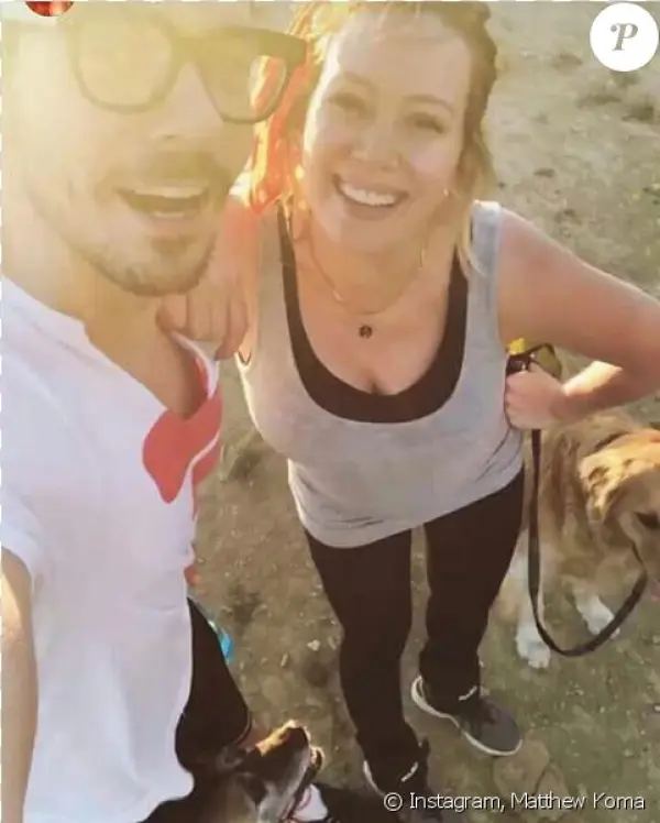Matthew Koma Et Hilary Duff, Enceinte, En Randonnée - Friendship