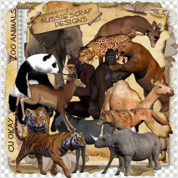 Pictures Of Zoo Animals - Christmas