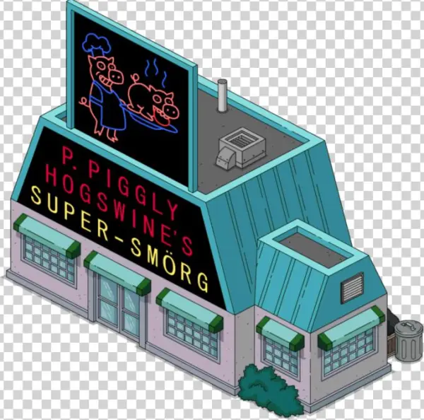 Piggly Super Smorg - The Simpsons