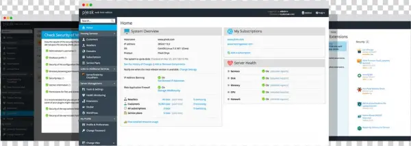 Plesk Hosting Control Panel - Plesk
