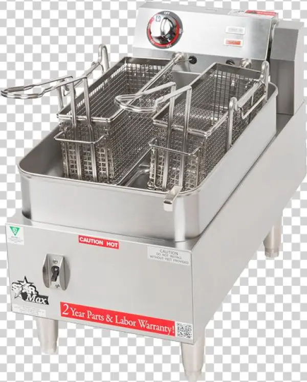 Star 515f Fryer, Electric, Countertop, Full Pot - Star Max 515f 15 Lb. Commercial Countertop Deep Fryer