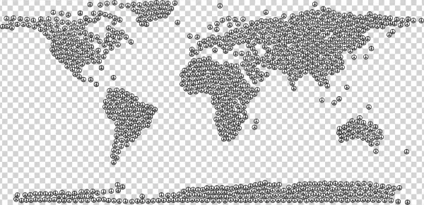 This Free Icons Png Design Of Peace Sign World Map