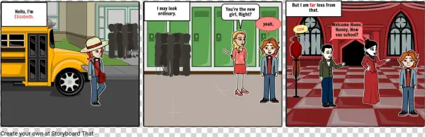 Vampire Teen - Cartoon