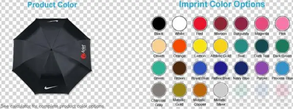 42" Single Canopy Umbrella - Keychain