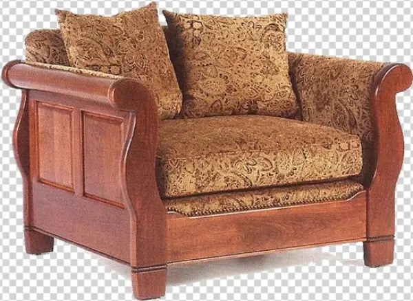 Bedroom, Dining Room And Living Room Furniture - Sleigh Chair