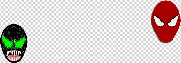 Black Spider Man Face Svg Clip Arts 600 X 210 Px