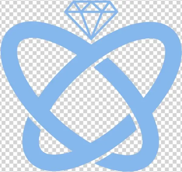 Diamond Ring Logo Bblue