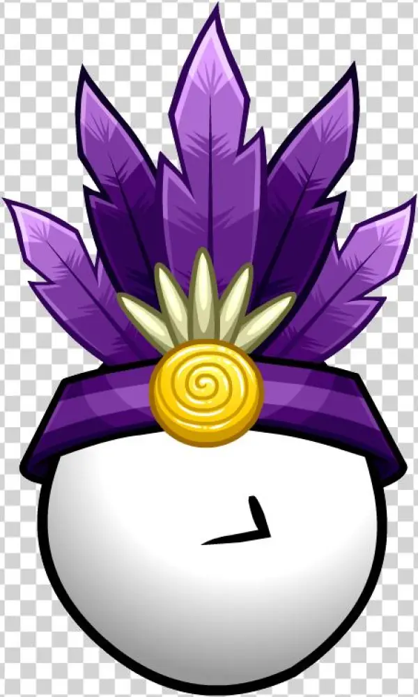 Grape Headband - Headdress Club Penguin