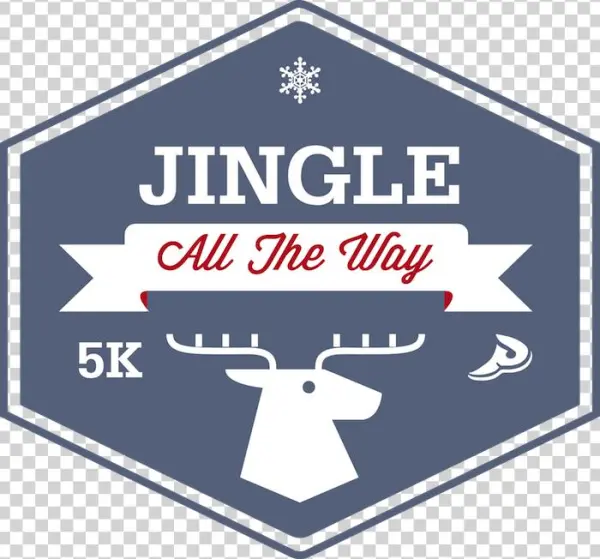 Jingle All The Way Logo - Jingle All The Way 15k Dc Medal