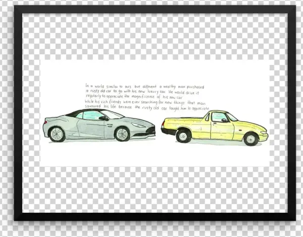 The Luxury Car & Rusty Car - Coupé