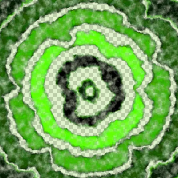 This Free Icons Png Design Of A Beautiful Green Flower