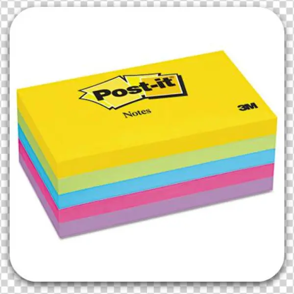 Ultra Color Notes, 3 X 5, Five Colors, 5 100-sheet