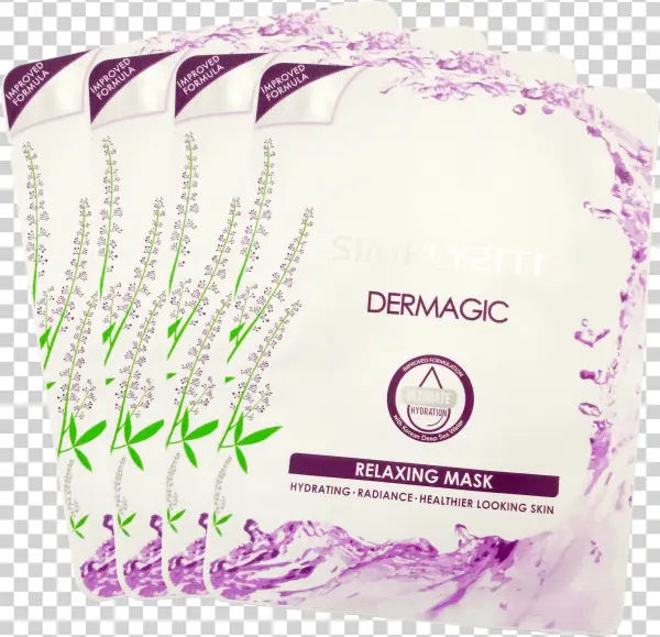 4pcs Dermagic Relaxing Masks