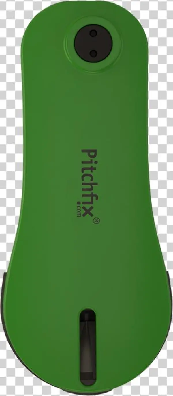 5 Pin Green/white - Promotional Pitchfix Magnetic Ball Marker Hat Clip