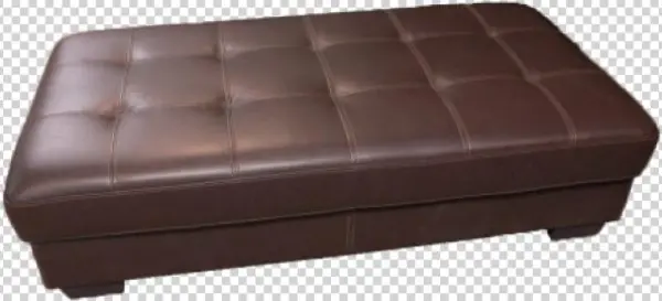 Belair Brown Ottoman - Bailey's Furniture
