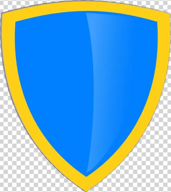 Blue Gold Shield Svg Clip Arts 534 X 597 Px