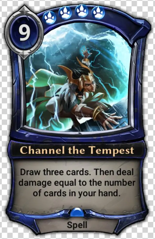 Channel The Tempest - Frog Eternal Card Game
