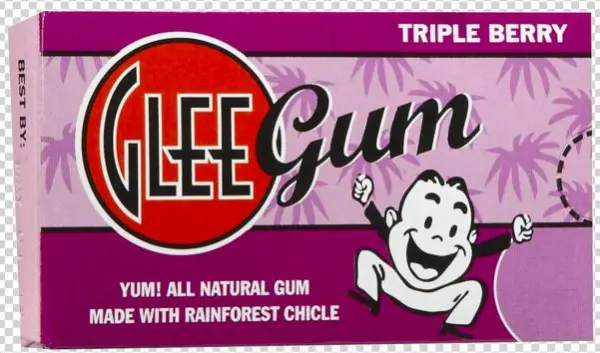 Glee Gum Triple Berry Chewing Gum