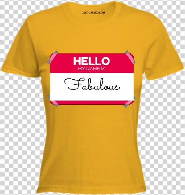 Hello My Name - T Shirt Print